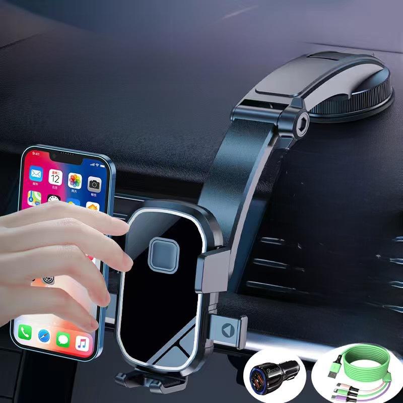 2023 Universal Car Phone Holder with Suction Cup for Stable Navigation