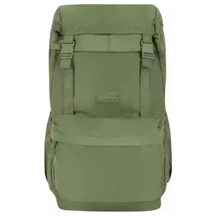 Li-Ning Fashion Simple Large Capacity Backpack With Buckle Closure Unisex Backpack Green ABST371-4 Green