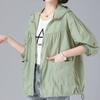 Women's Casual Solid Color Loose Clothing, Fashionable Cardigan Jacket Cardigan Jacket