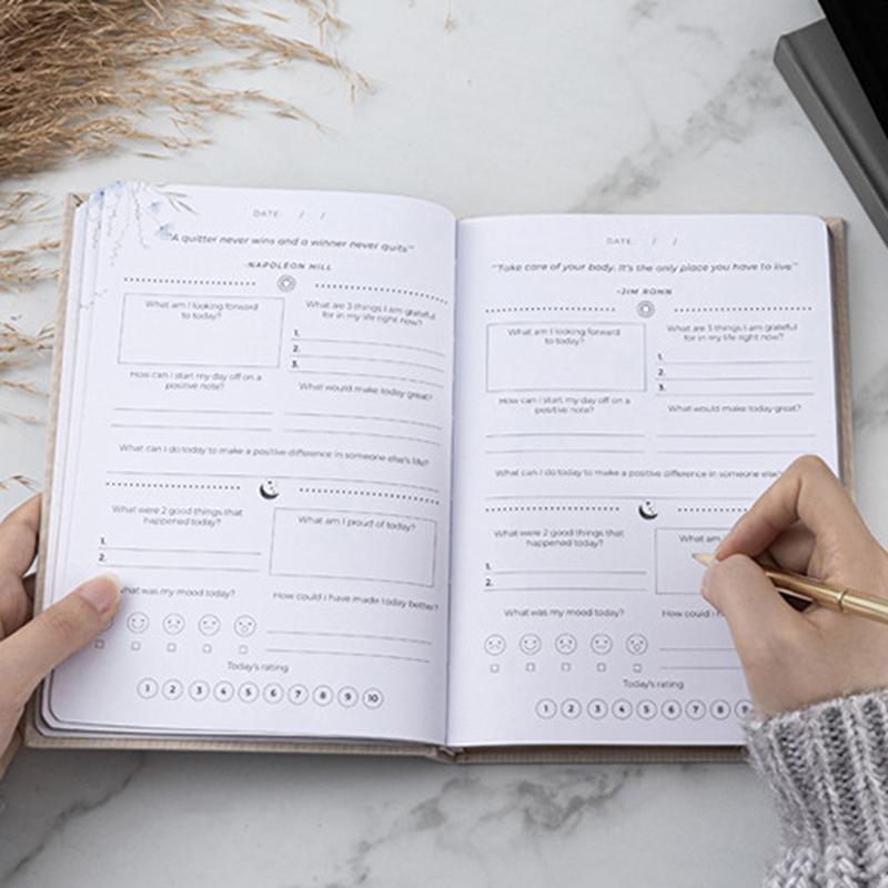 A5 Self-Care  Weekly Monthly Daily Planner Diary Notebook For Business To Do List Agenda Notepad