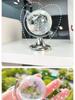 Mini Transparent Crystal Glass Globe Ornament for Home Decor