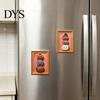 Waterproof Fridge Magnets Halloween Pumpkin Frame Refrigerator Magnet, Vintage Ghost Durable Magnetic Decor Whiteboard Decorative Magnet for