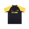 Li Ning T Shirt Unisex Black Yellow ATSV937-1