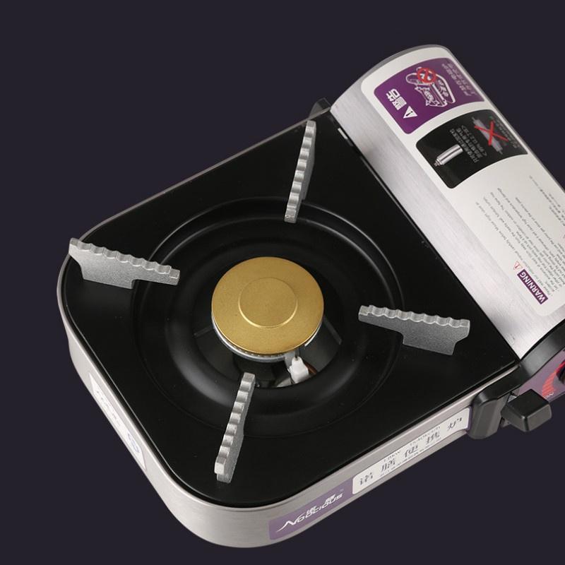 Outdoor Mini Gaskocher Camping Wandern Picknick Tragbarer Kocher Angeln Jagen Kassettenwärmer Barbecue BBQ Kochen Küchenwerkzeug