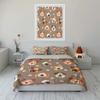 "Cartoon Dog Pattern Decorative Set" Soft Comfortable Duvet Cover Bedding Set Included 1*Duvet Cover & 2*Pillowcases gift