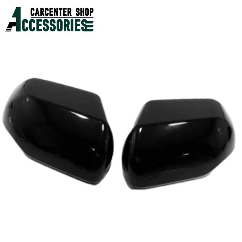 2pcs Glossy Black Side Rearview Mirror Cap Wing Mirror Cover Trim for Toyota Sequoia  2024