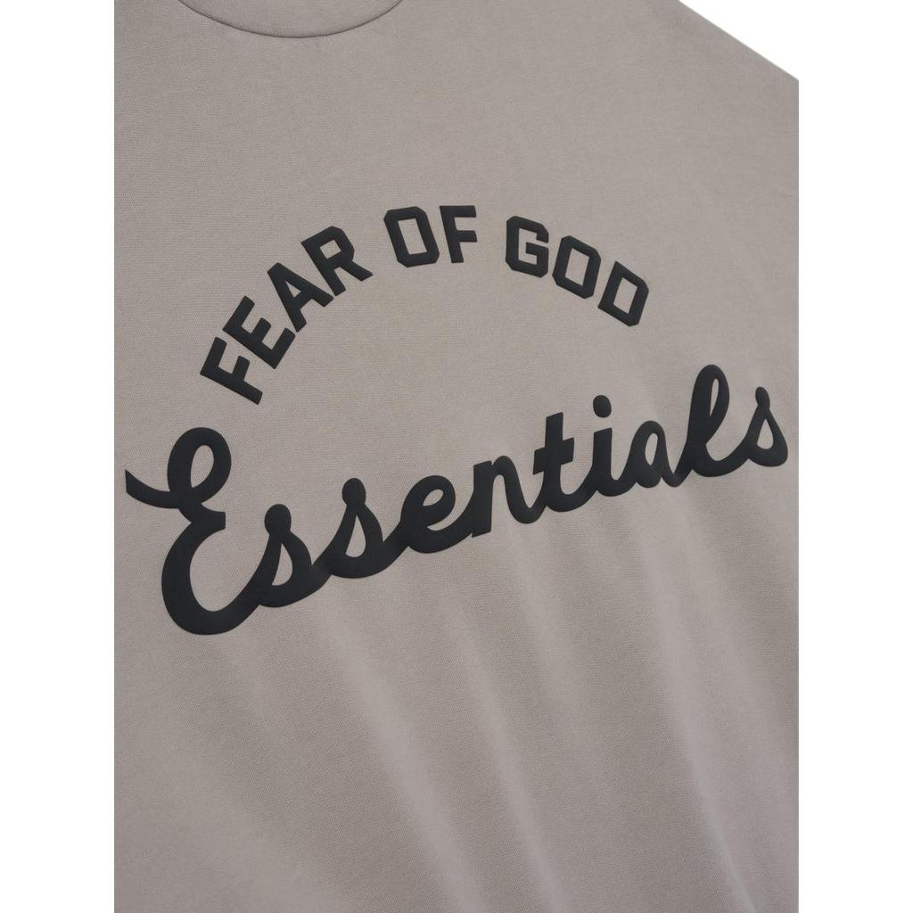 Fear of God Essentials 90s Crewneck Sweatshirt Faded Seal Men Tops Grey 192SP264453F