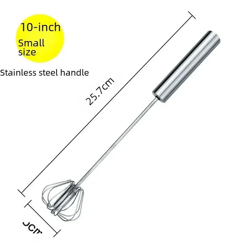 

Мини полуавтоматический миксер для яиц, барабан для взбивания крема из нержавеющей стали, торговый центр, домашнее хозяйство