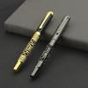 1PC Metal Luxury Fountain Pen for Business Writing Signing Calligraphy Pens Office School Stationery Supplies