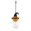Halloween Decorative Light Bulb Rechargeable Light Bulb with Silicone Hanging Rope Pumpkin Head