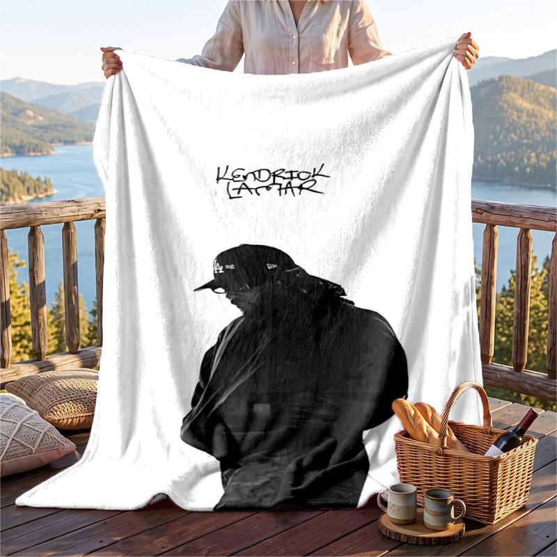 Warm Flannel Throw Blanket,Kendrick Lamar Lightweight Cozy Blanket For Bed Sofa And Daily Use