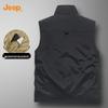 Jeep Men's Multi-pocket Outdoor Fishing Vest