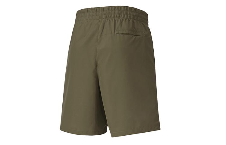 PUMA Casual Shorts Men's Brown Olive Moderate 519027-02