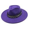 Style Wool Felt Hat With Large Brim For Men Women Winter Autumn Casual Outdoor Wear