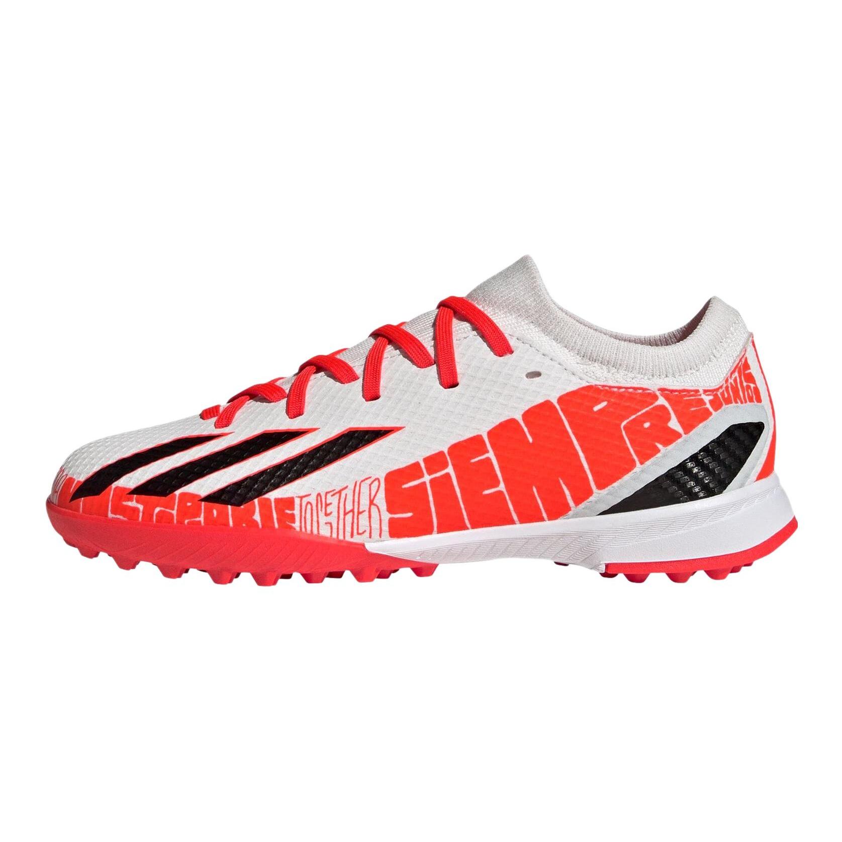 

Новые adidas X Speedportal Messi.3 TF J Белый Солнечно-красный GW8396 36