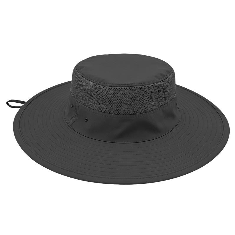 Outdoor Hat Sunscreen Bucket Hat Basin Hat Spring and Summer Men's and Women's Big Edge Hat UV Protection Sun Hat Explosion