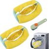 Shoe Washing Bag Laundry Bags Microfiber Closure Shoes Cleaning Bag Shoes Laundry Net Fluffy Fibers Sneaker