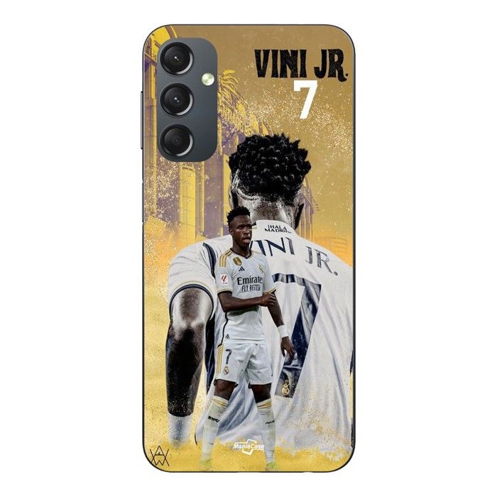 Coque de téléphone - MANIACASE - Samsung Galaxy A14 - Vinicius JR - Souple - Silicone TPU