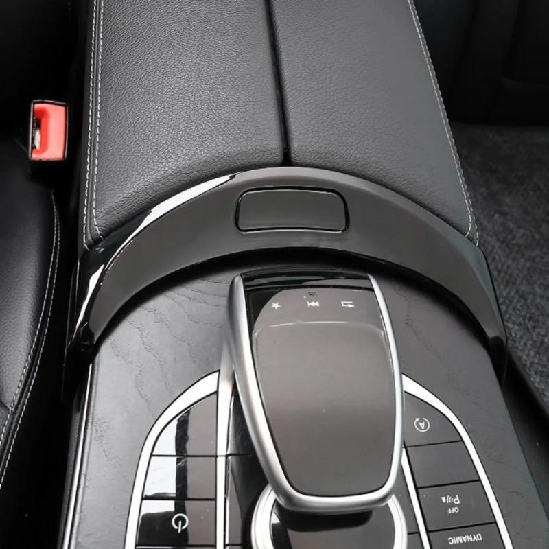 Hot Interior Mouldings 2056803407 Console Armrest Cover Switch Button ABS High Grade Central Storage Box Switch for Mercedes-Ben