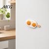 Refrigerator Decor Magnet Simulated Egg Magnet, Resin 3D Decorative Fridge Cartoon Memo Notes Photo Holder for Home Kitchen Office
