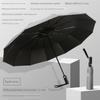 Fully Automatic Large Umbrella, Thickened and Reinforced, Foldable, Sunshade, Uv Protection, Dual-Use for Sun and Rain, Suitable for Men and Women