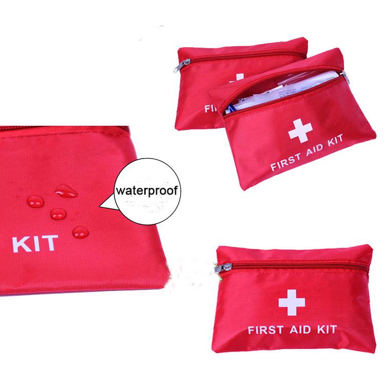 12-in-1 Portable Outdoor First Aid & Disaster Kit | Empty Medical Bag with Logo