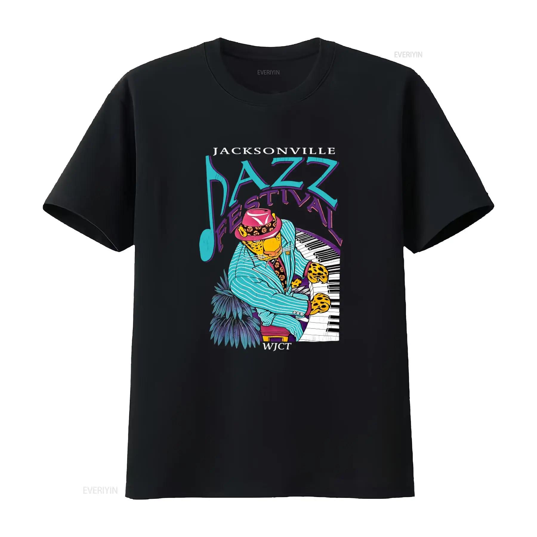 

Vintage 90s Jacksonville Jazz Festival T Shirt Size L Retro Music Design Unique Print Perfect for Lovers vintage Washed 5XL різнокольоровий