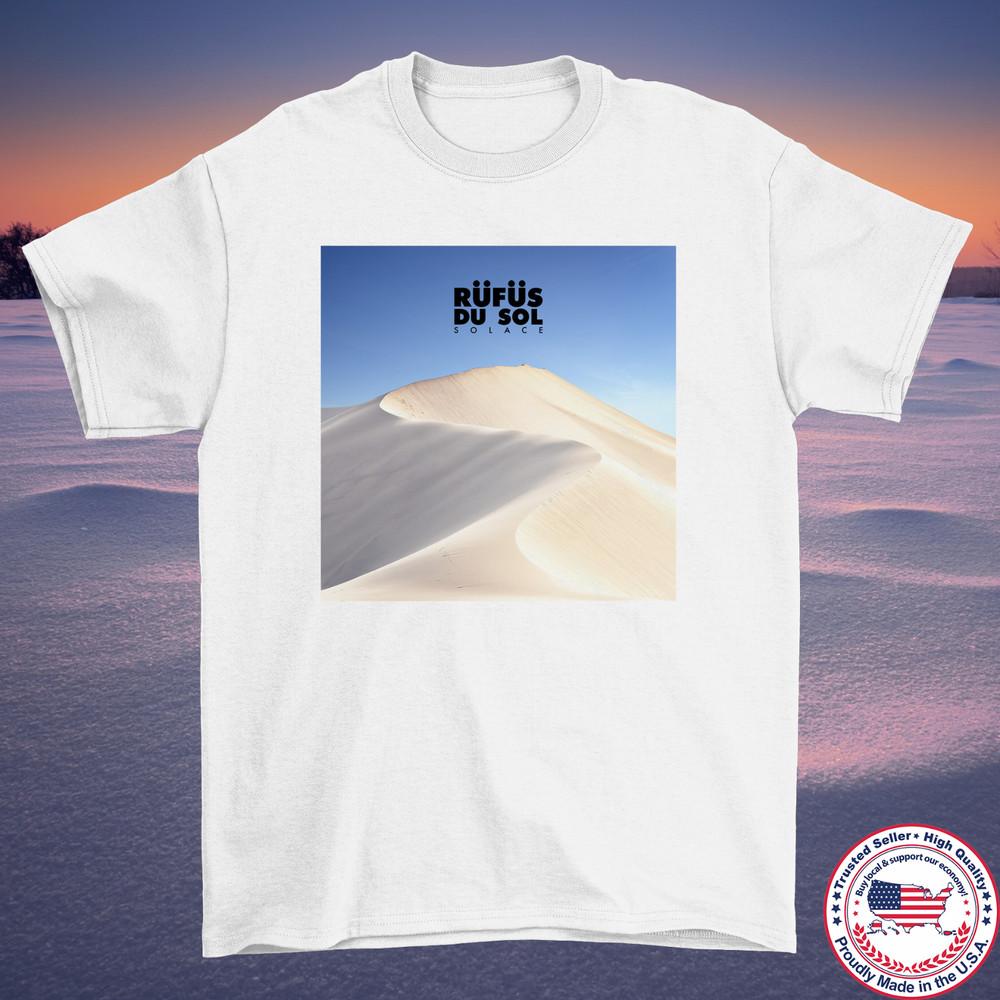 

Rufus Du Sol Band SOLACE album White Cotton T Shirt Full Size S-5XL Unisex T-Shirt XXXXL