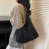 Vintage Große Kapazität Tasche Damen Leopard Muster Tragetasche Umhängetasche
