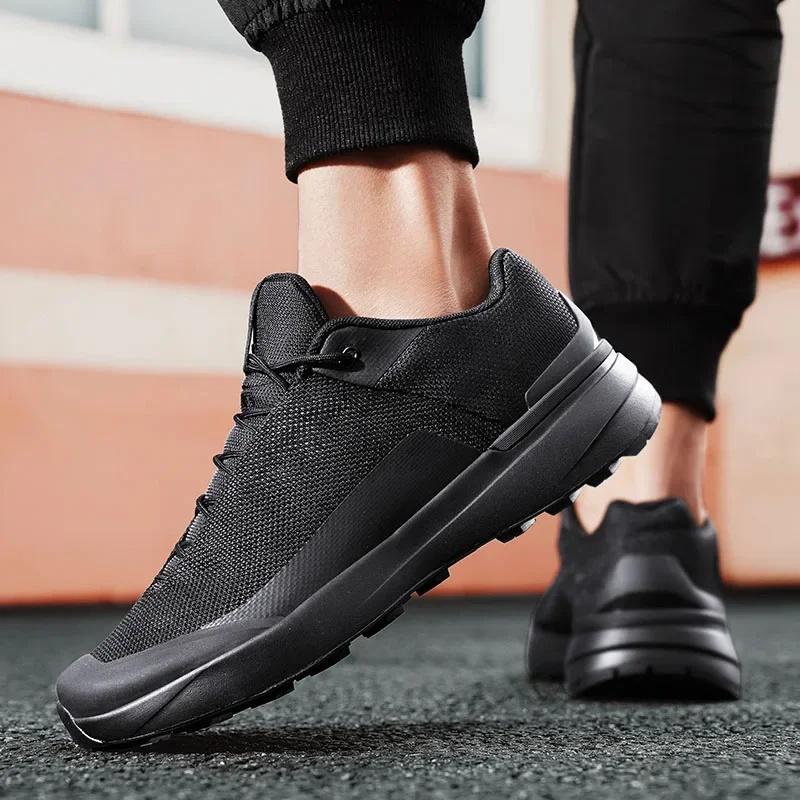 Men's Breathable Sports Shoes Anti Slip Men's Comfortable Walking Shoes Fully Equipped Men's Outdoor Casual Shoes