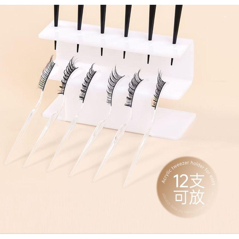 Mogugu - Acrylic Display Holder / Multipack False Eyelashes Display Sticker / Set