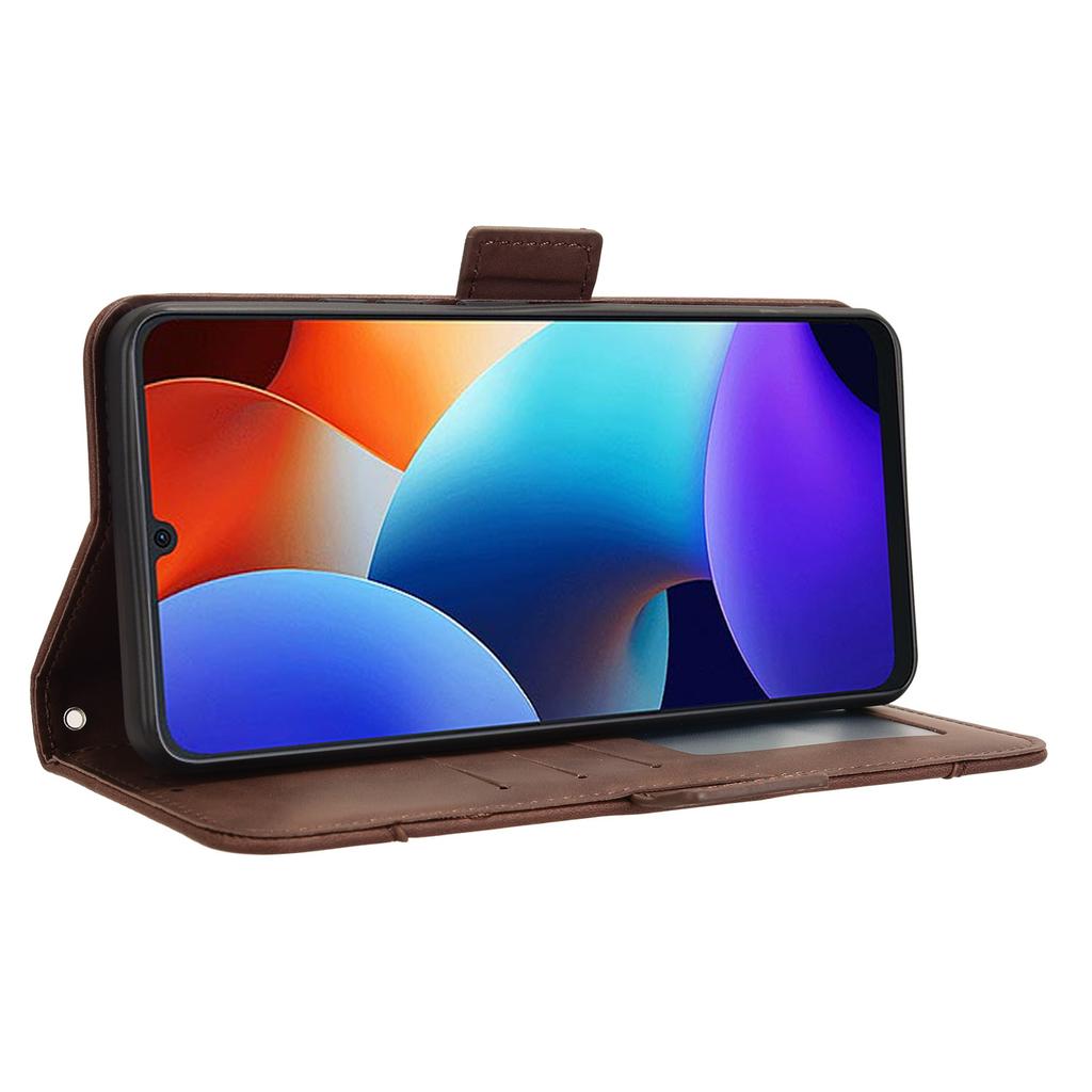 For Blackview Color 8/Oscal Modern 8 Case Leather Phone Cover Multiple Card Slots Folio Purse