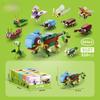 Insect Building Blocks Children's Educational Cognitive Toys Surprise Birthday Gift Ladybug Butterfly Assembled Model Ornaments