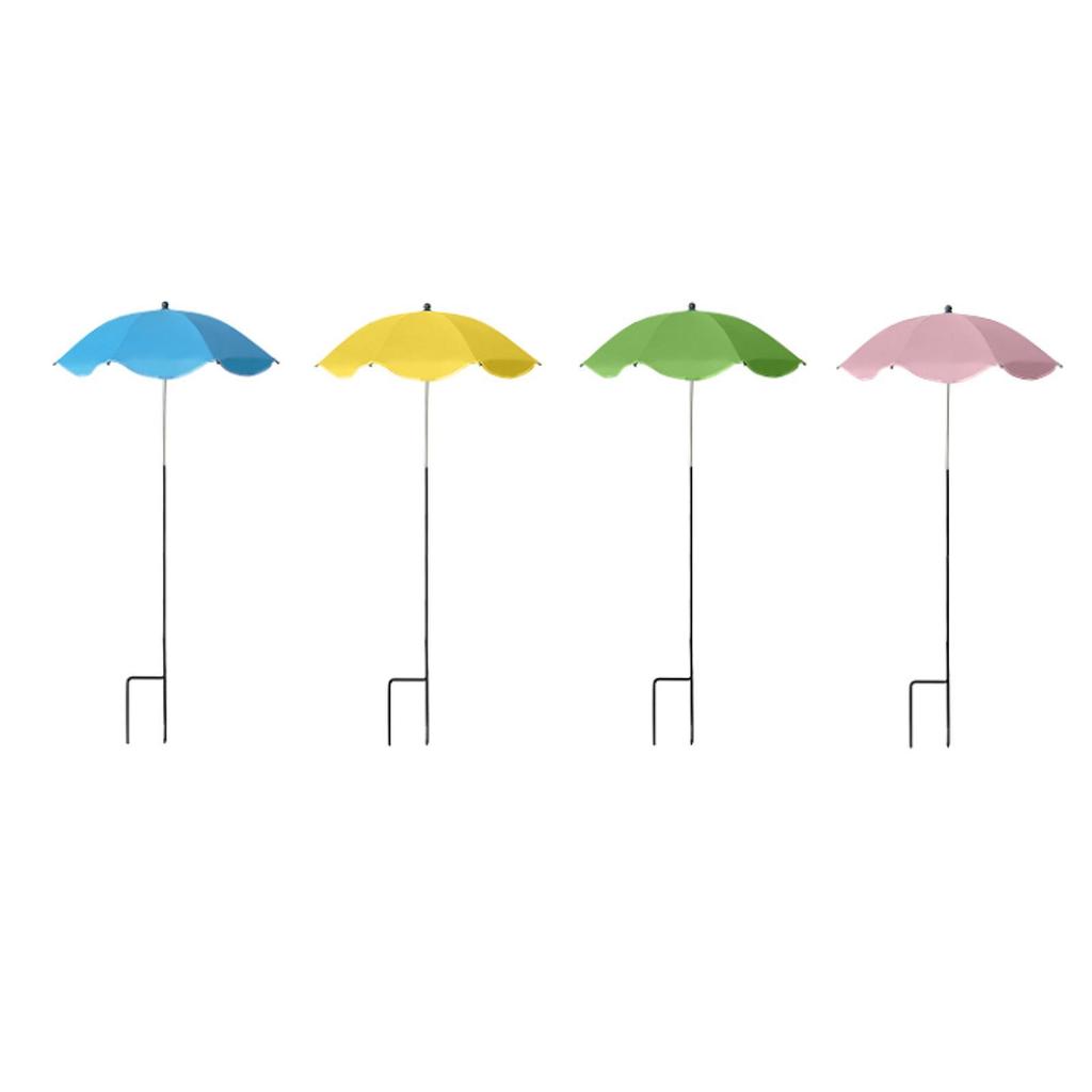 Sun Protection Plant Umbrella Adjustable Height Canopy for Outdoor Potted Garden Vegetables Beds