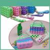 Vibrant Pop It Pouch Bag With Soft Bubble Design For Stress Relief And Storage