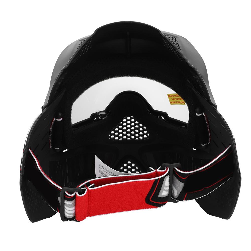 Outdoor Archery Face Mask Double Layer Anti Fog Paintball Protective Safety Helmet Masks