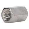 5Pcs Hex Coupling Nut Set Connector 304 Stainless Steel Industrial Fastener M16x2 24 L40mm