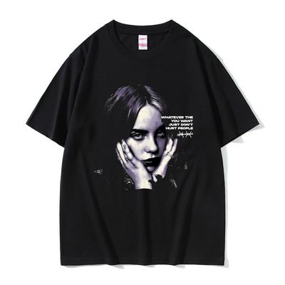 Hit Me Hard and Soft Tour Tshirts Men Fashion Pop Music T Shirts Unisex Casual Cotton Short Sleeve Tshirt Streetwear