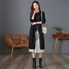 2024 Trendy Over-the-Knee Cardigan: Mid-Length, Loose Knitwear Shawl with Waist-Cinching Design