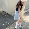 Pantaloncini in Pizzo Blu Stile Coreano Zhili per Bambine