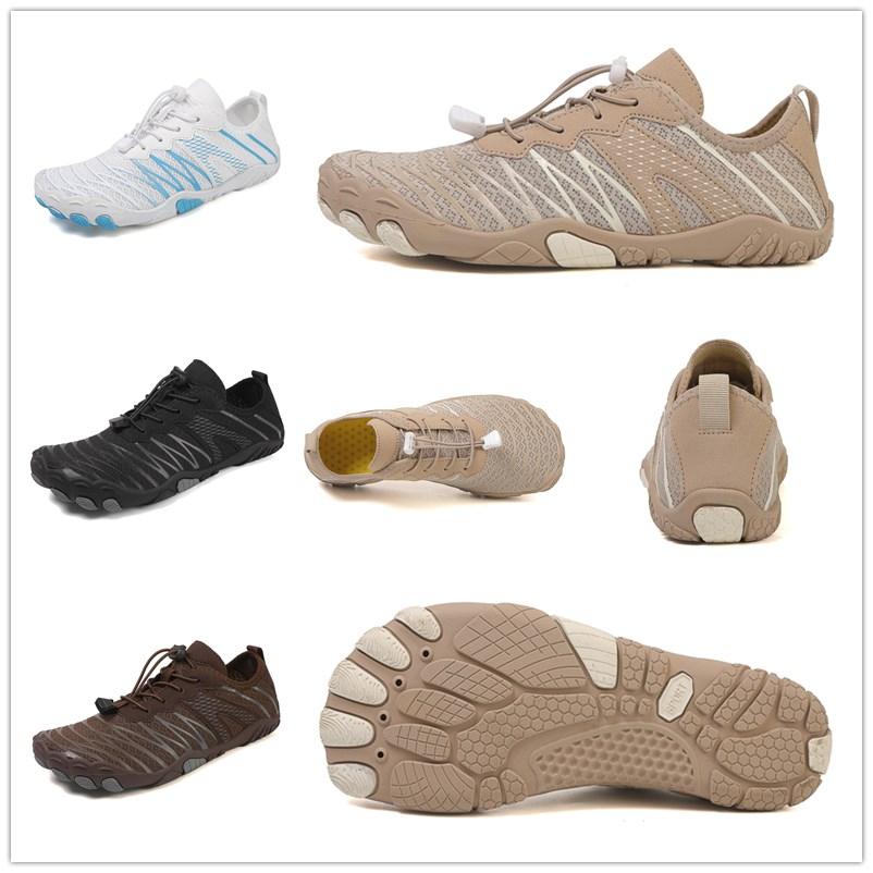 Wasserschuhe Herren Damen Schnelltrocknend Fünf Finger Barfuß Outdoor Stromaufwärts Waten Schwimmen Aqua Schuhe Sommer Strand Sneaker