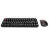 Typewriter Keyboard and Mouse Combo 68 Keys 2.4GHz Stable   Battery Powered Retro Typewriter Keyboard for  