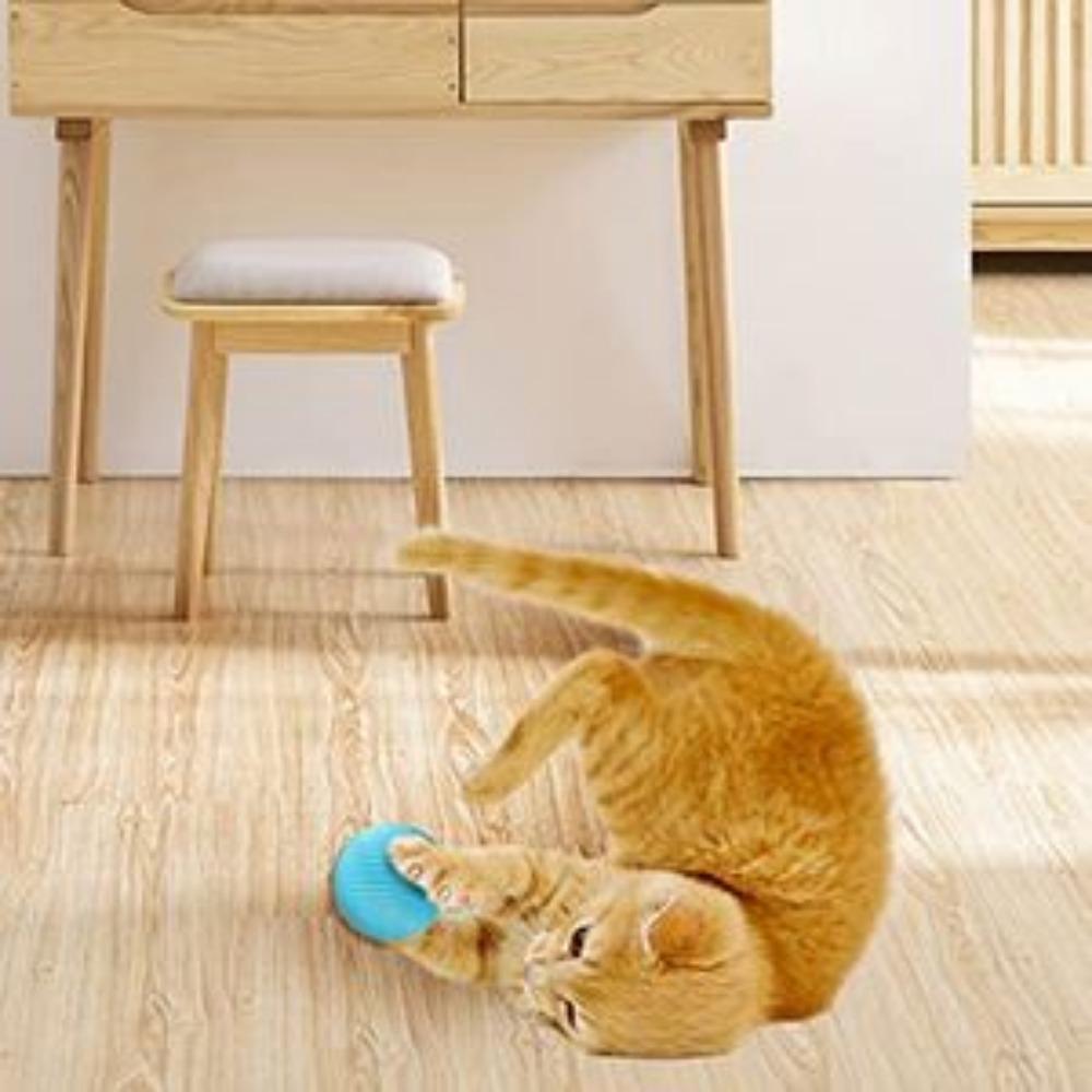 Interactive Smart Cat Ball Quiet Cat Toys for Indoor Cats Adult Automatic 360° Rotating Kitten Toys Intelligent Automatic Mobile Ball Pet Toy