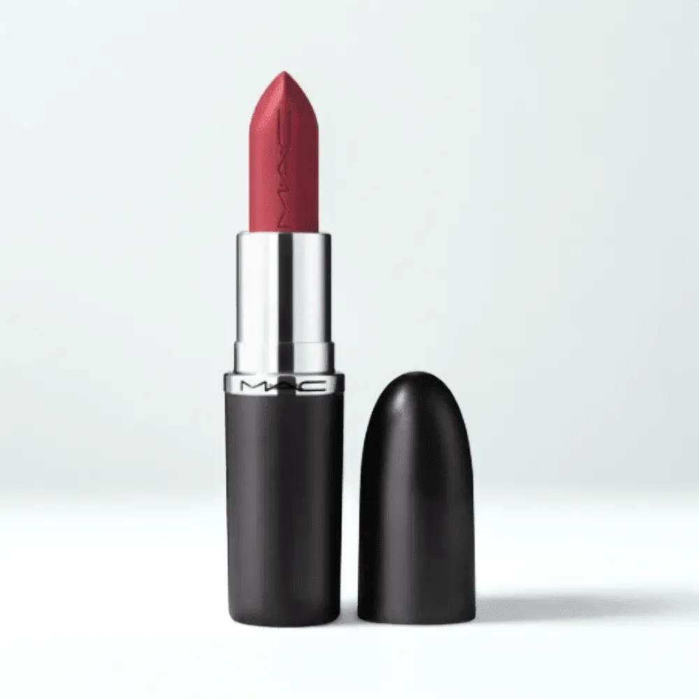 MAC Maximal Sleek Satin Bullet Lipstick Brave 3.5g Smooth Color Payoff 3.5g