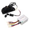 48V 350W Brush Speed Motor Conversion Controller Kit with Throttle Pedal for Electric Bike Motorcycle Tricycle