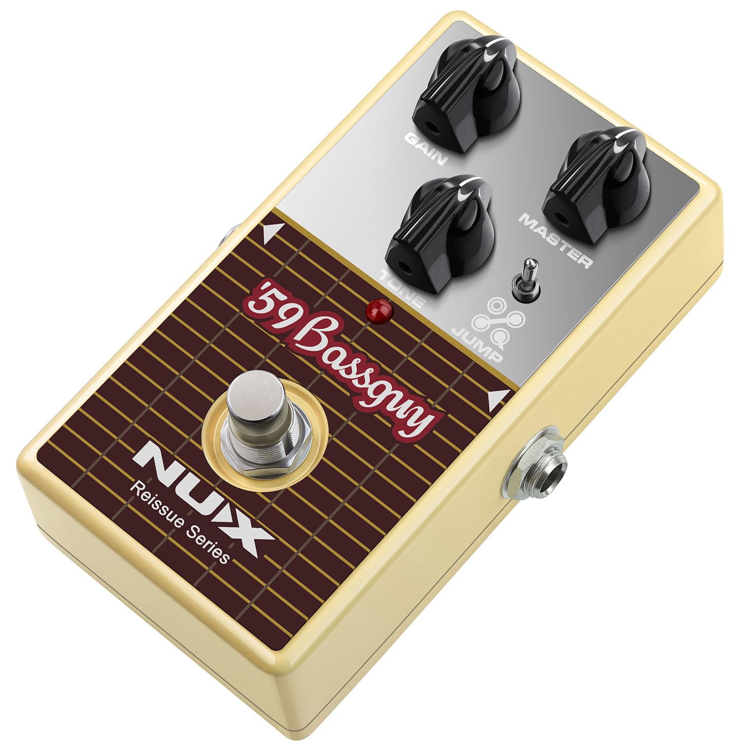

NUX Bassguy Overdrive Переиздание Серии Стомпбоксы Гитарные Эффекты 59
