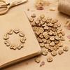 1000pcs DIY Craft Wooden Heart Confetti Natural Wood Wooden Heart Decoration  For Party Supplies