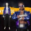 Mortal Kombat Jc Costume Cosplay Suit With Polyester Material For Anime Role Play