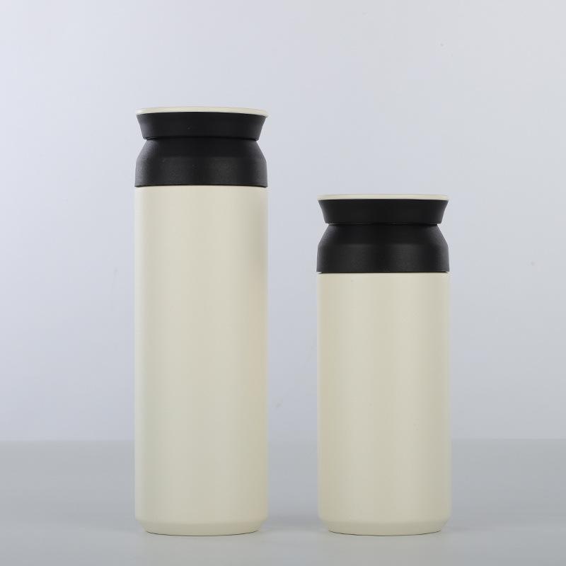 Double-layer Stainless Steel Vacuum Flask for Men and Women Coffee Cup Student Water Cup