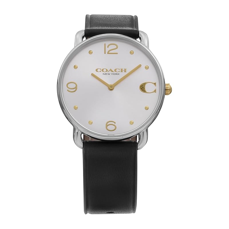

[coach] watch Watch ELLIOT Elliot stainless steel mineral glass quartz Quartz Daily life waterproof 14504198 ladies black [product]